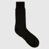 Contrast Knit Blend Men's Sock
